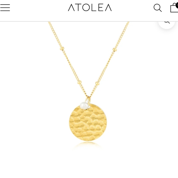 Gold Pendant Necklace - Picture 2 of 16